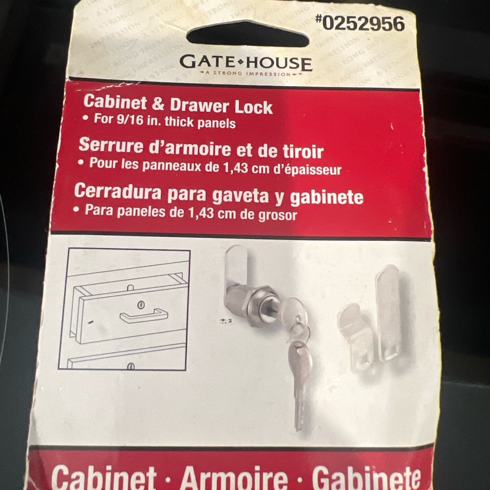 Gatehouse Cabinet & Drawer Lock